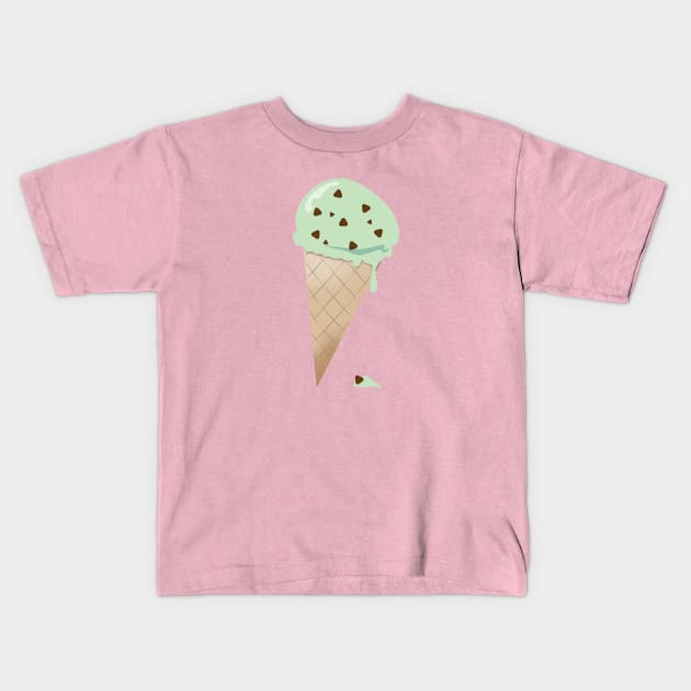 Ice Cream Kids T-Shirt by Karlie Designs